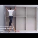 como hacer un armario empotrado con puertas correderas